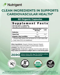 Graphic illustrating liver detox and digestion support from Soy Lecithin