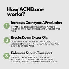 Vitamin A and Niacin supporting skin renewal illustration