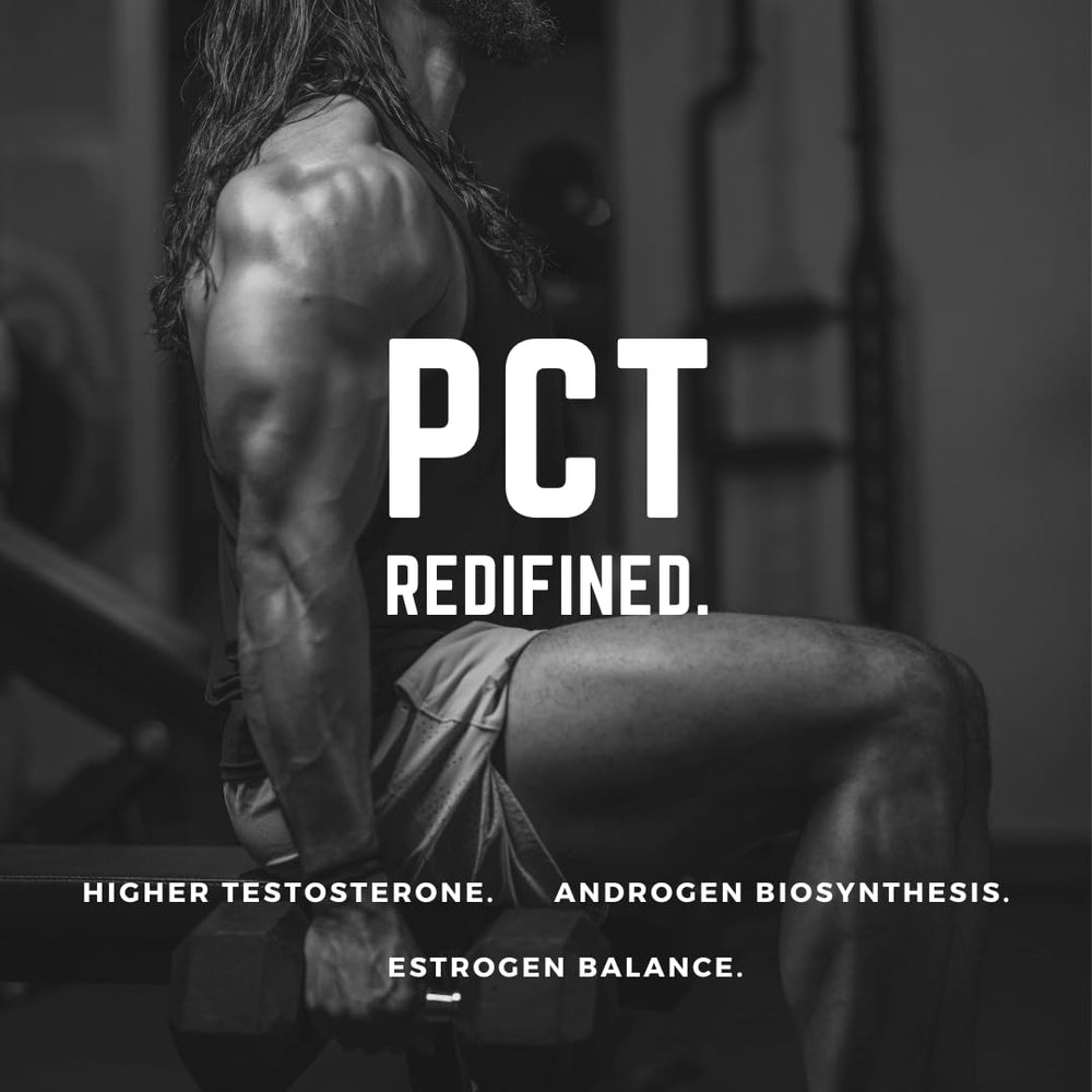 Nutriissa PCT bottle label detail highlighting purity and potency