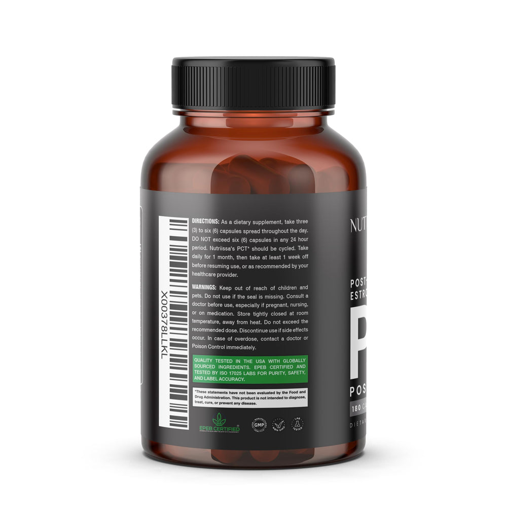 Nutriissa PCT mineral and vitamin blend for recovery and vitality