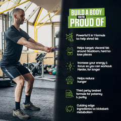 Man exercising to symbolize lean muscle and energy with Nutrimend IQ