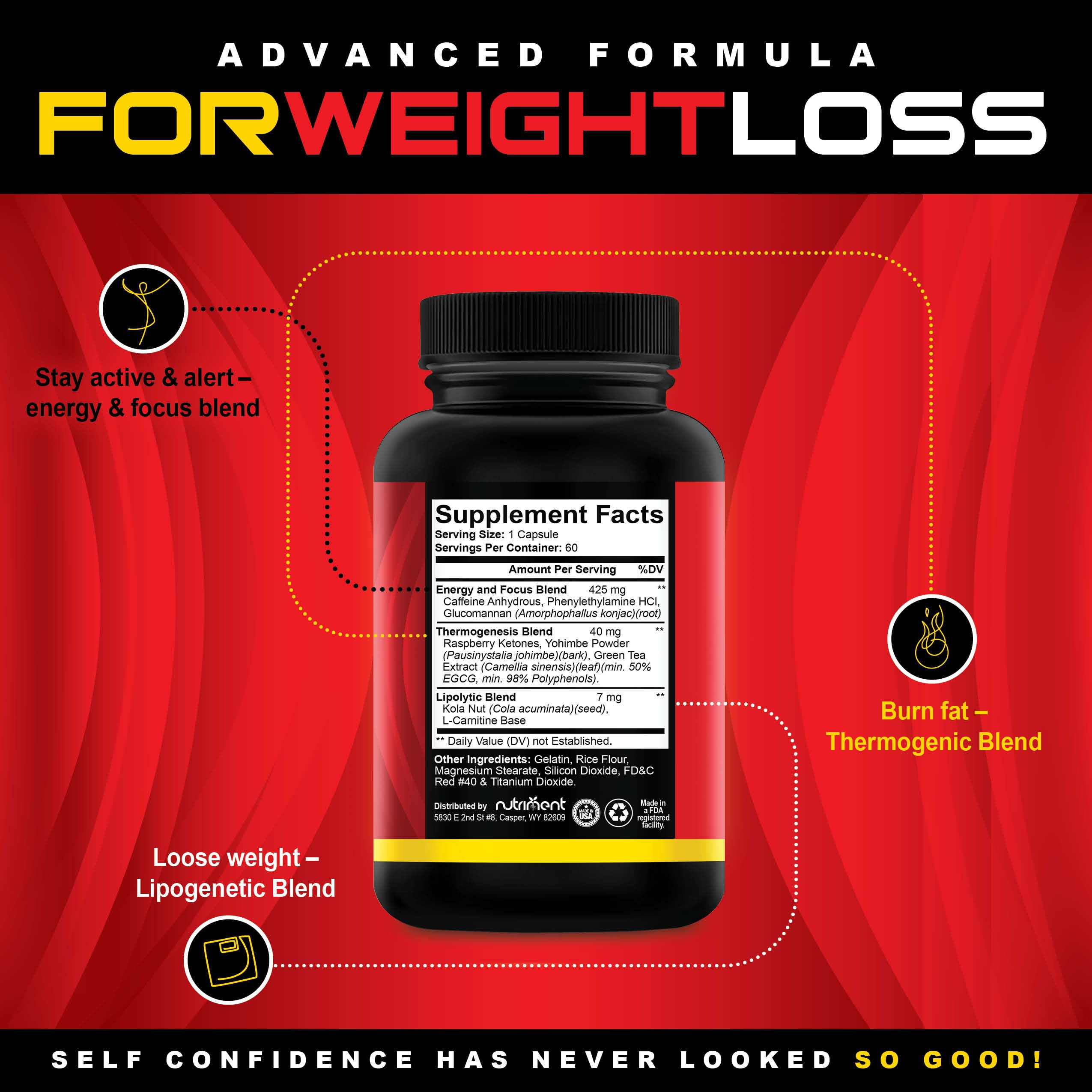 Close-up of Nutriment Quick Ten capsules for busy lifestyles and easy daily use.