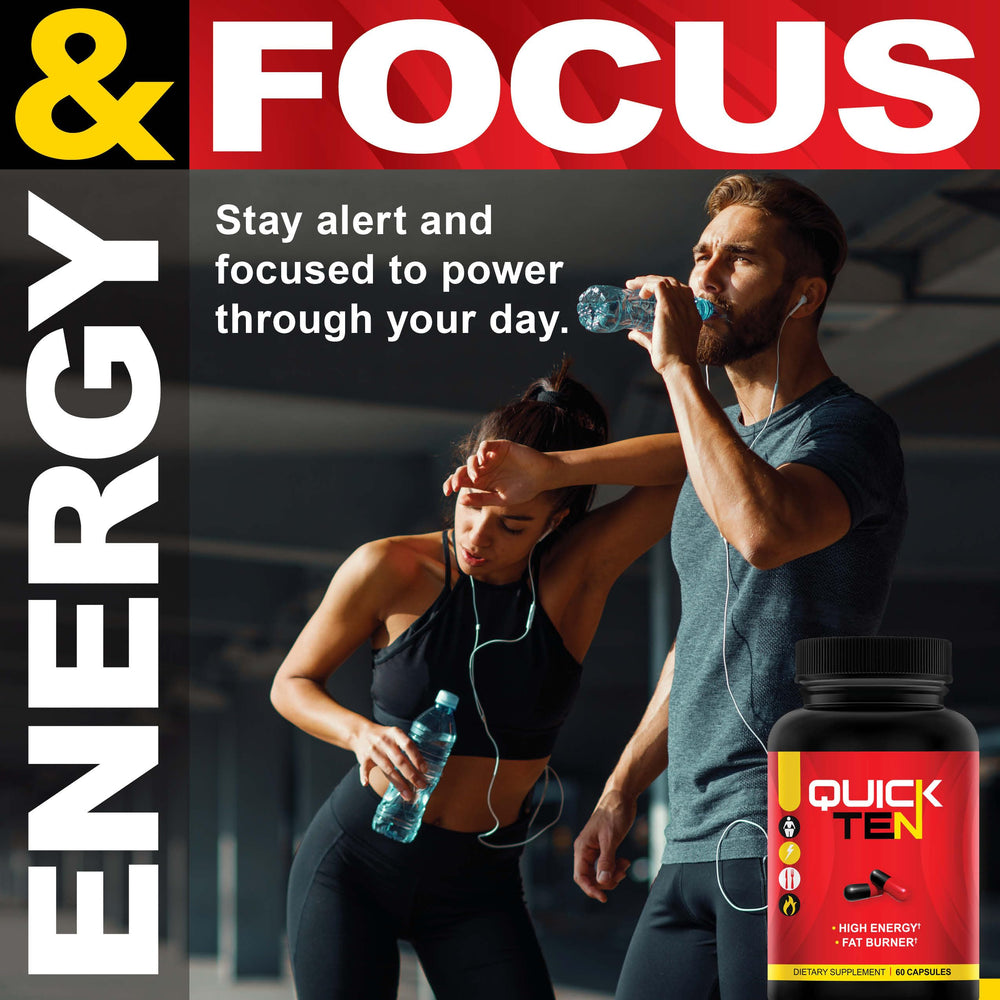 Morning routine scene with Nutriment Quick Ten showing easy integration into daily fitness goals.