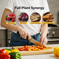 Nutrition facts label of Cayenne Pepper Drops