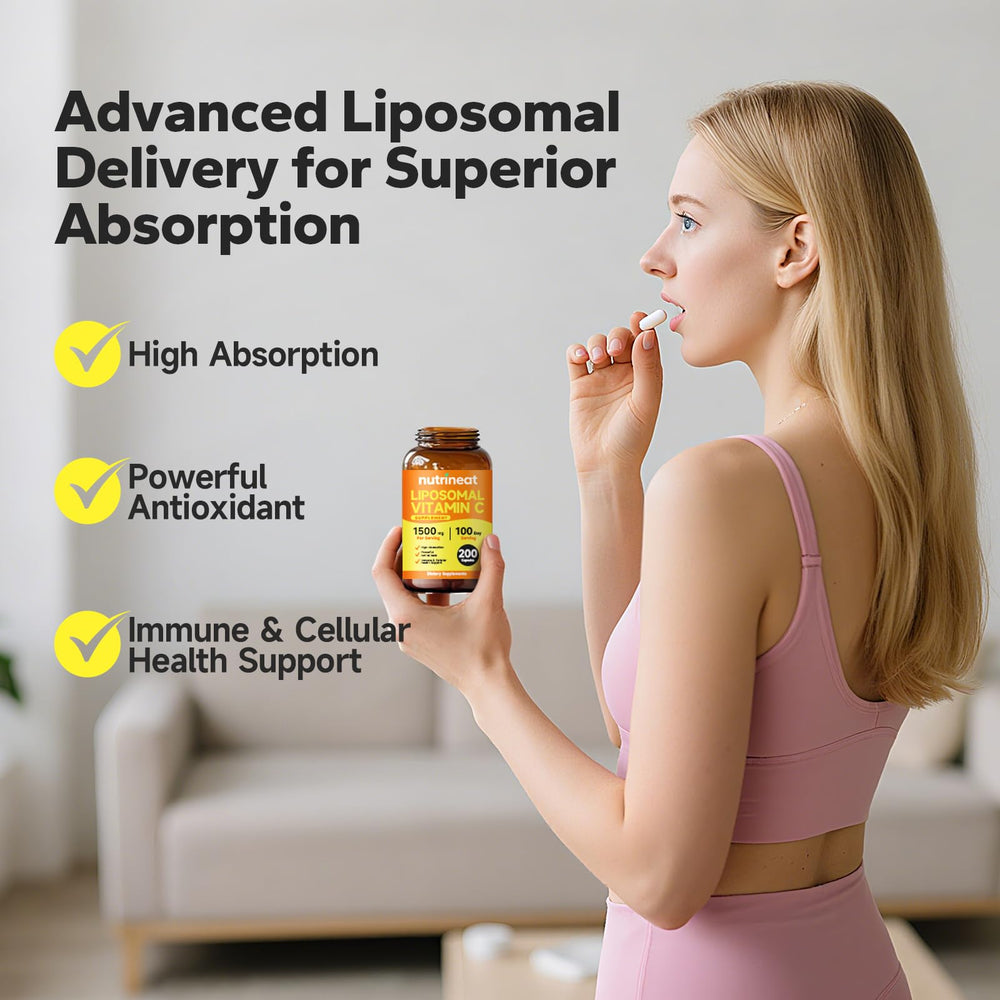 NutriNeat Liposomal Vitamin C softgel capsules