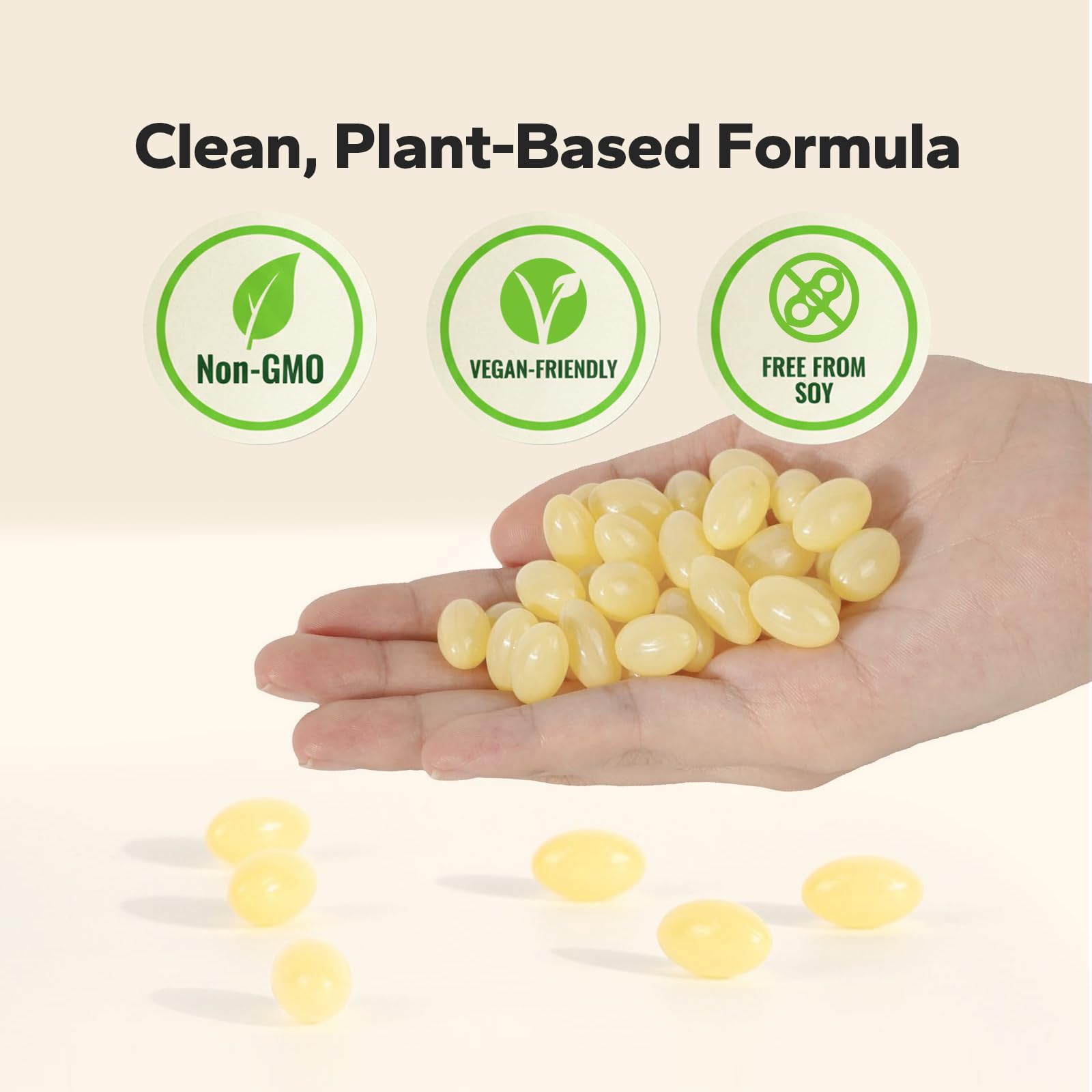 Vegan, non-GMO, soy-free, gluten-free and dairy-free formula