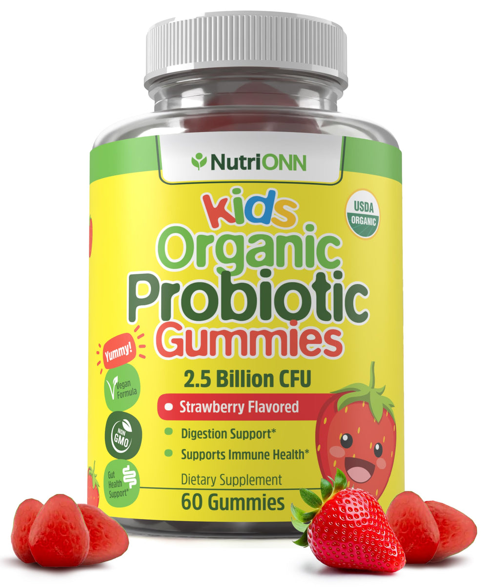 NutriONN Kids Probiotic Gummies front view