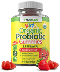 NutriONN Kids Probiotic Gummies front view