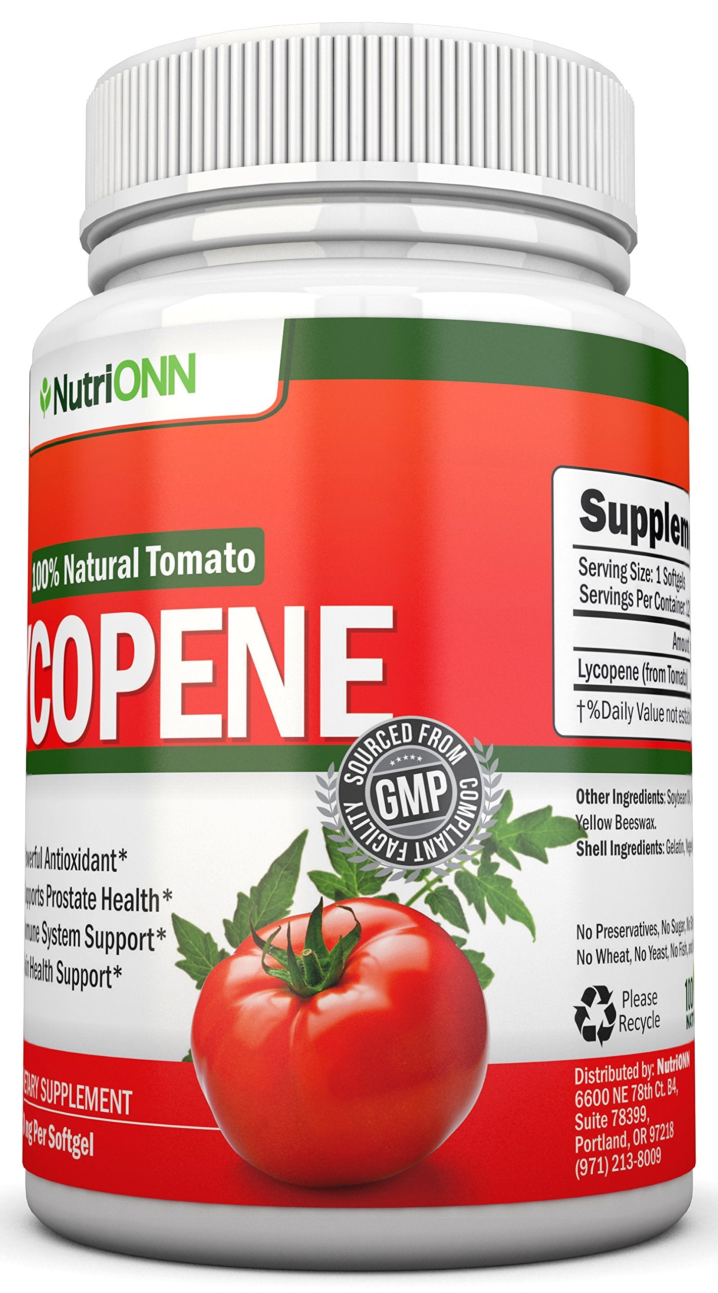 Nutrition label and ingredients close-up