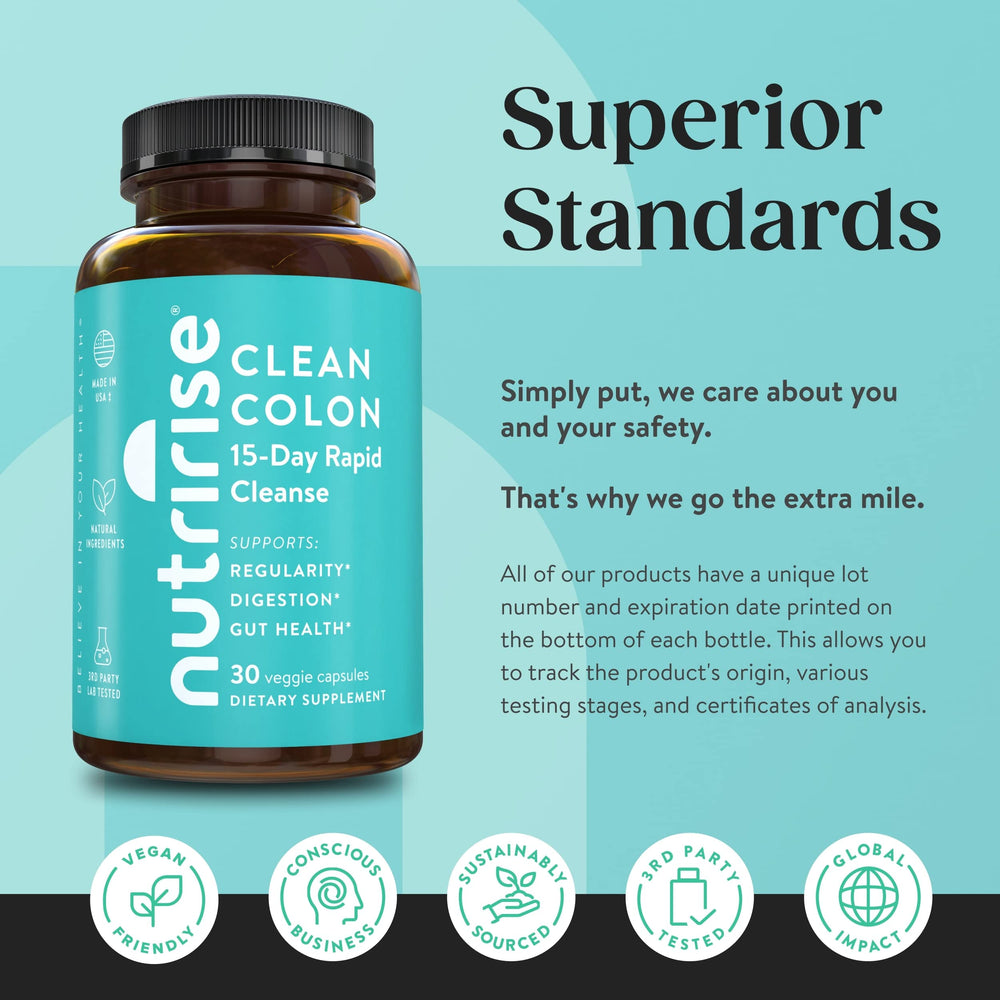 NutriRise capsule close-up shows smooth texture for easy daily intake.