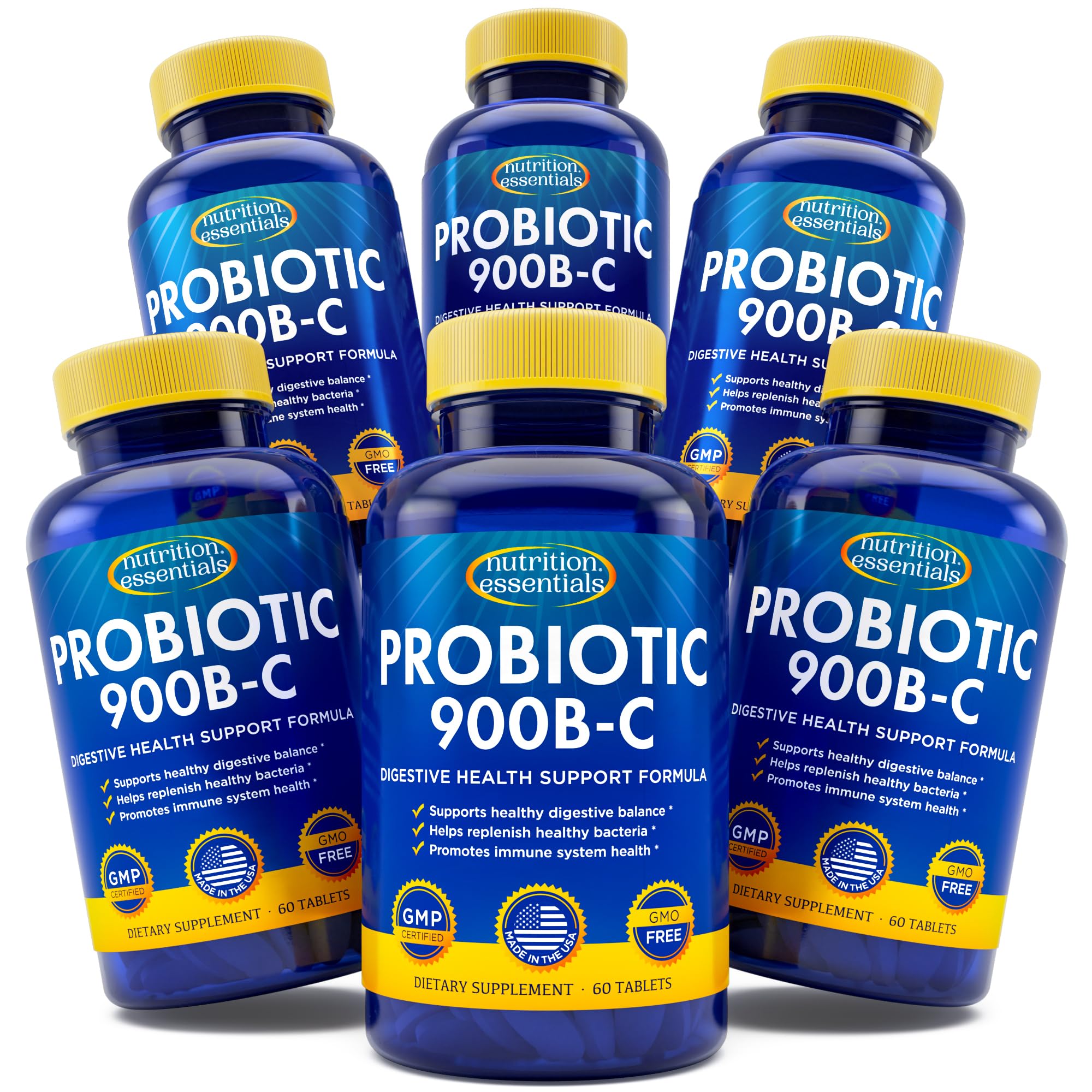 Nutrition Essentials probiotic bottle front view