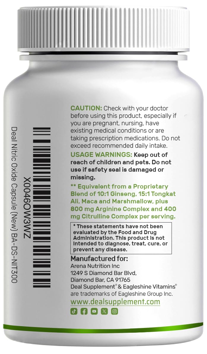 Nutrition facts label and product packaging