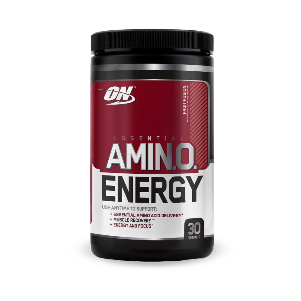 Nutrition facts panel for the pre-workout product