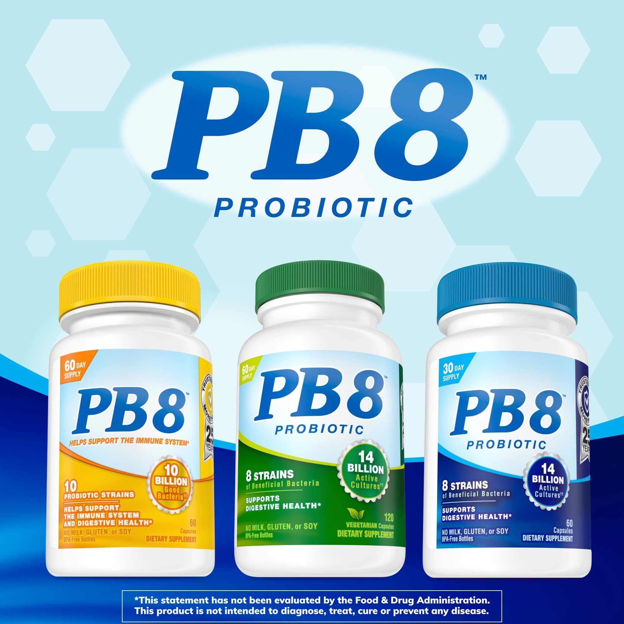 Vegetarian probiotic capsules close-up