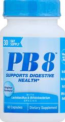 Nutrition Now Pb8 Acidophilus Veg probiotic tablets 60 ct bottle