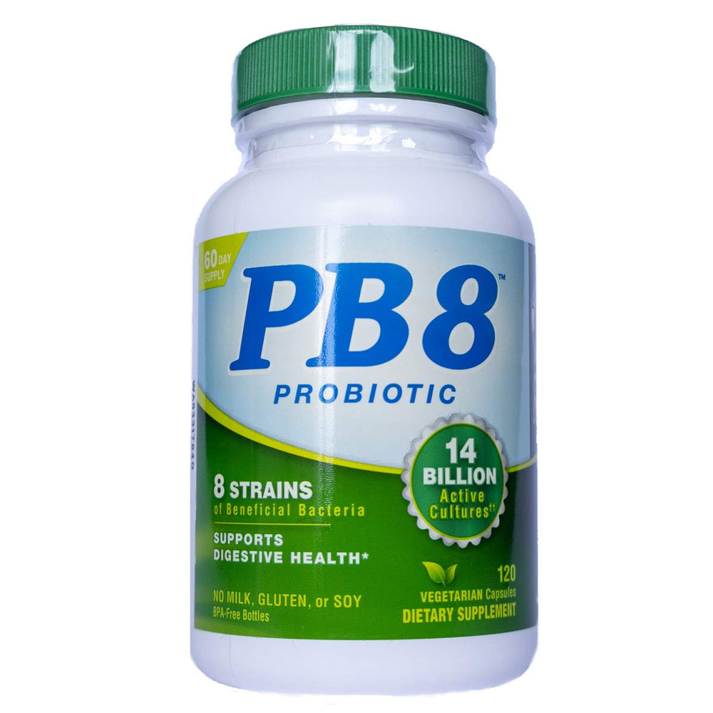 Nutrition Now PB8 Acidophilus Veg Capsule bottle (120 count)