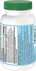 Label showing 8 probiotic strains