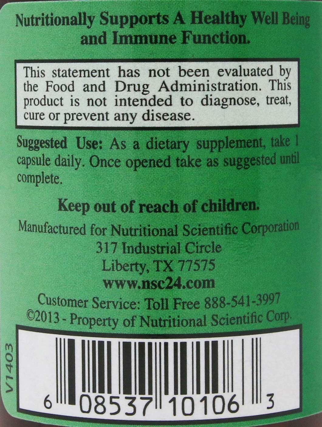Nutritional Supply Corp Immunition daily wellness concept highlighting routine immune health
