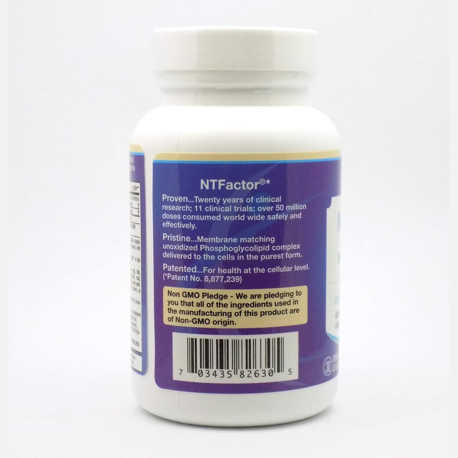Product shot of Nutritional Therapeutics D3/K2 with NT Factor Vanilla 30 Wafers