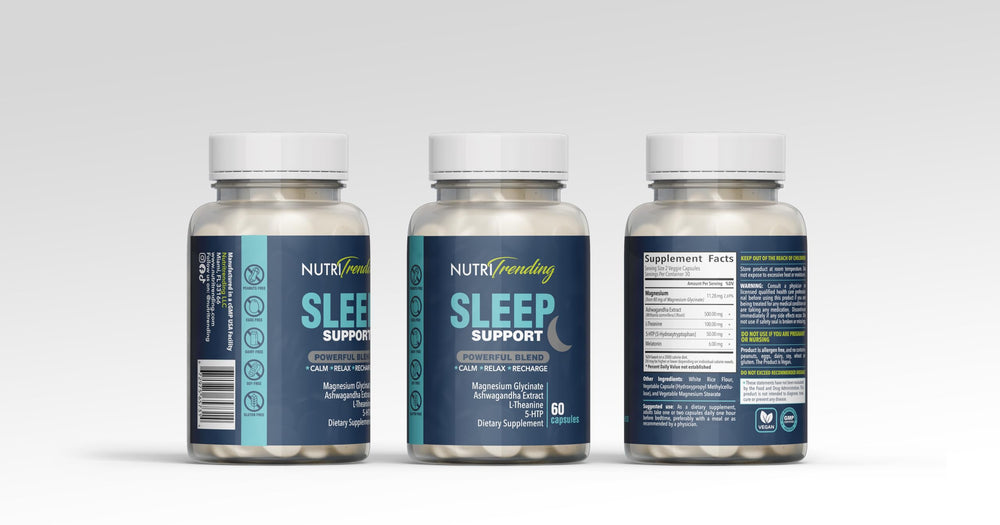 Person sleeping peacefully in a serene bedroom scene