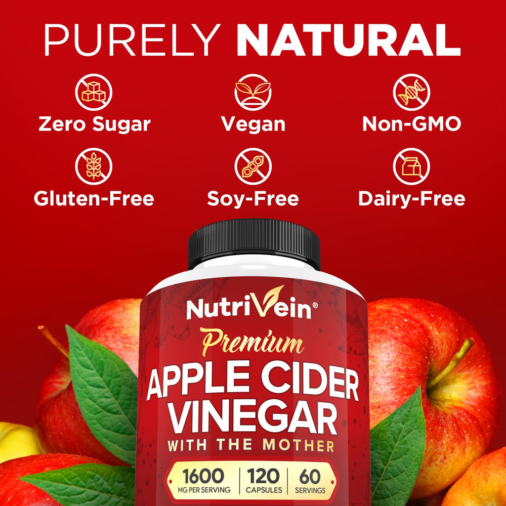 ACV for cleansing and wellness concept