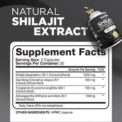 Nutrivein Irish Sea Moss powder jar highlights mineral-rich wellness.