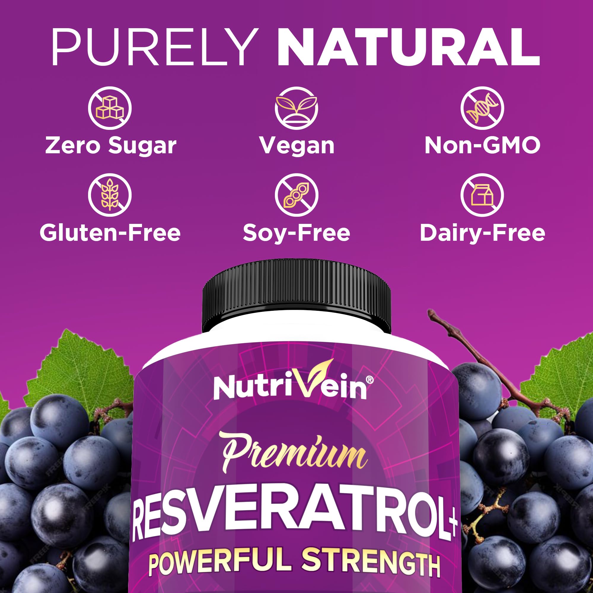 Resveratrol ingredients highlights and polyphenols