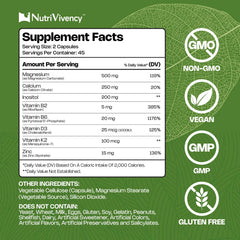 NutriVivency capsule close-up highlighting smooth texture and easy swallowing