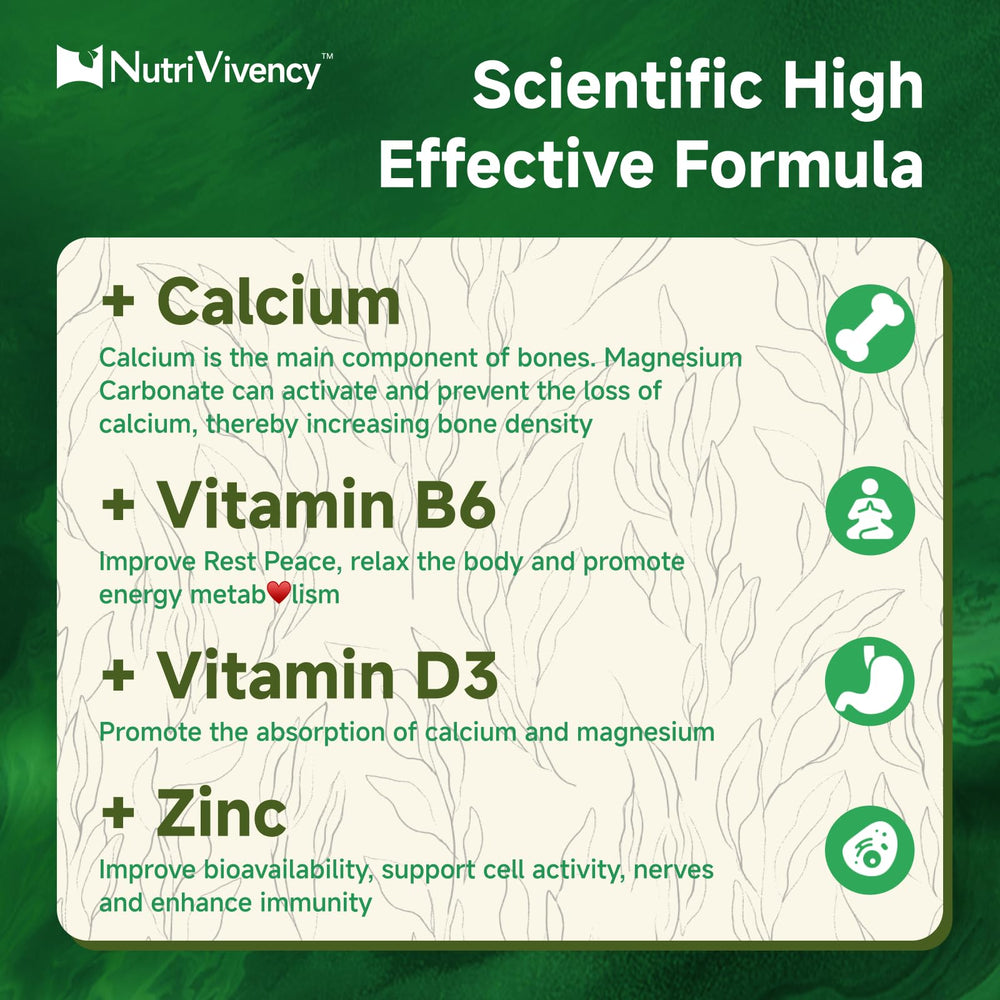 Arrangement of NutriVivency ingredients flatlay emphasizing combined nutrient support benefit