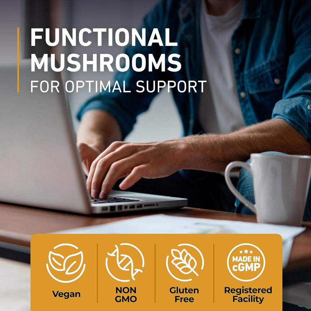 Reishi mushroom gummy for wellness and cognitive support