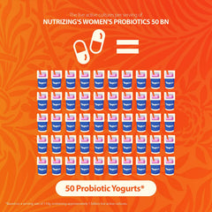 Non-GMO, dairy-free, soy-free probiotic supplement packaging