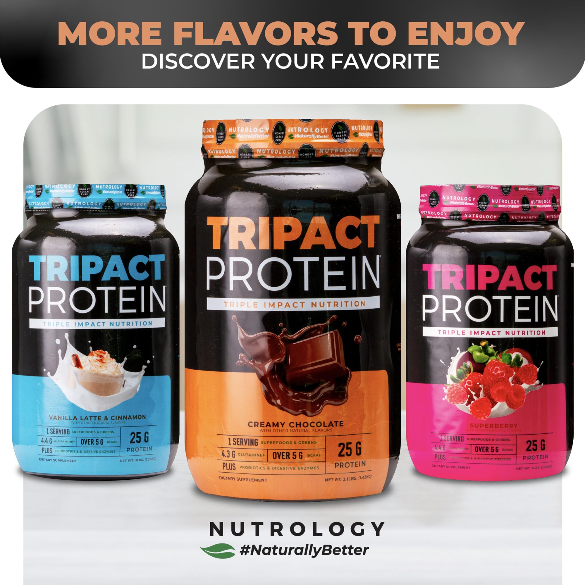 Nutrology TRIPACT post-workout shake prepared after training for recovery.