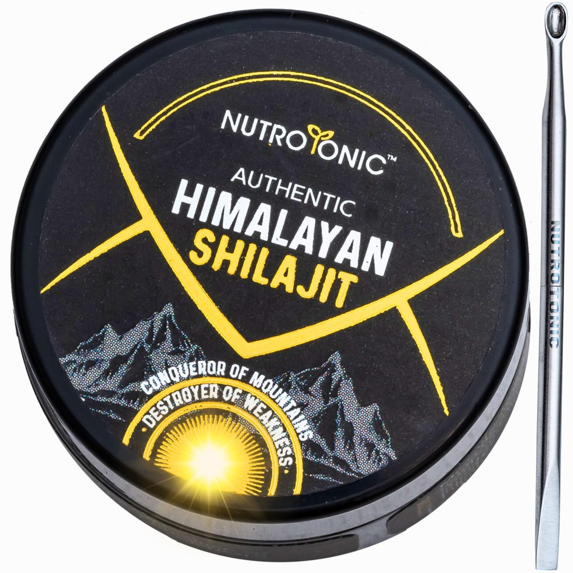 NutroTonic Himalayan Shilajit Resin 5g jar front view