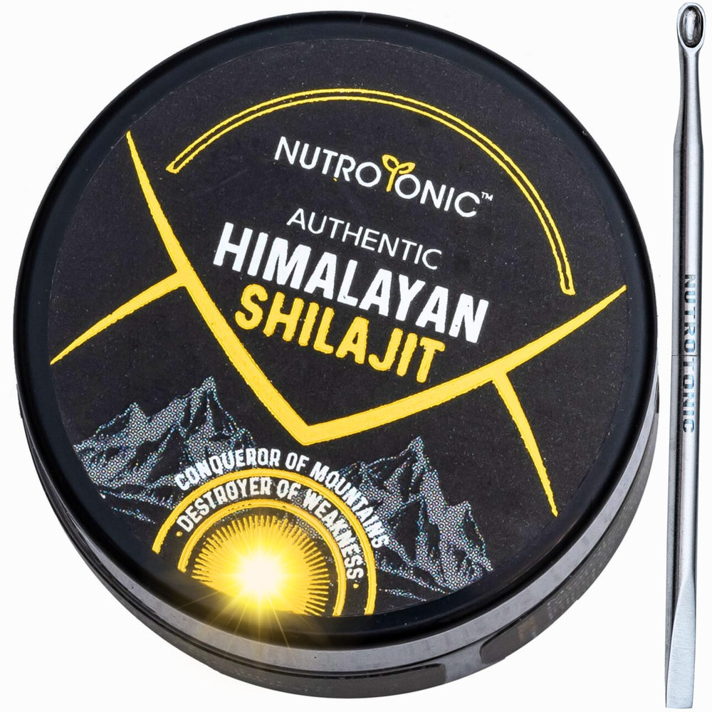 NutroTonic Himalayan Shilajit Resin 5g jar front view