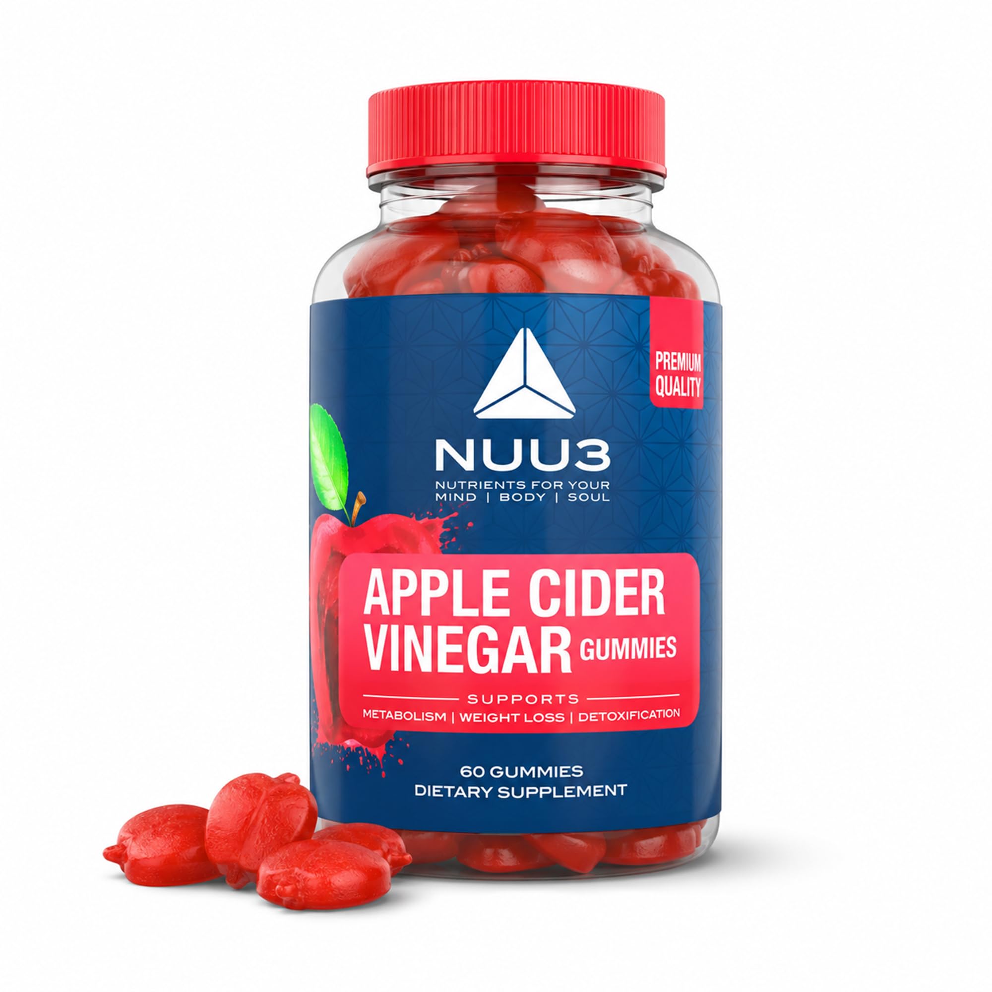 NUU3 front packaging showing bottle and label for easy identification and trust