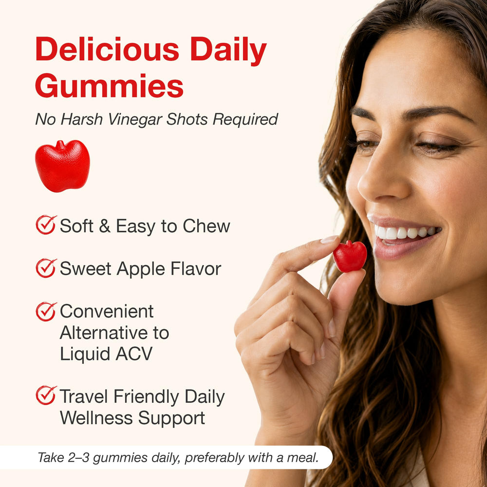 NUU3 gummies in hand demonstrating portable two‑a‑day serving for convenience