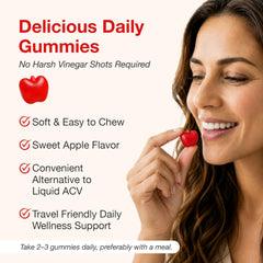 NUU3 gummies in hand demonstrating portable two‑a‑day serving for convenience
