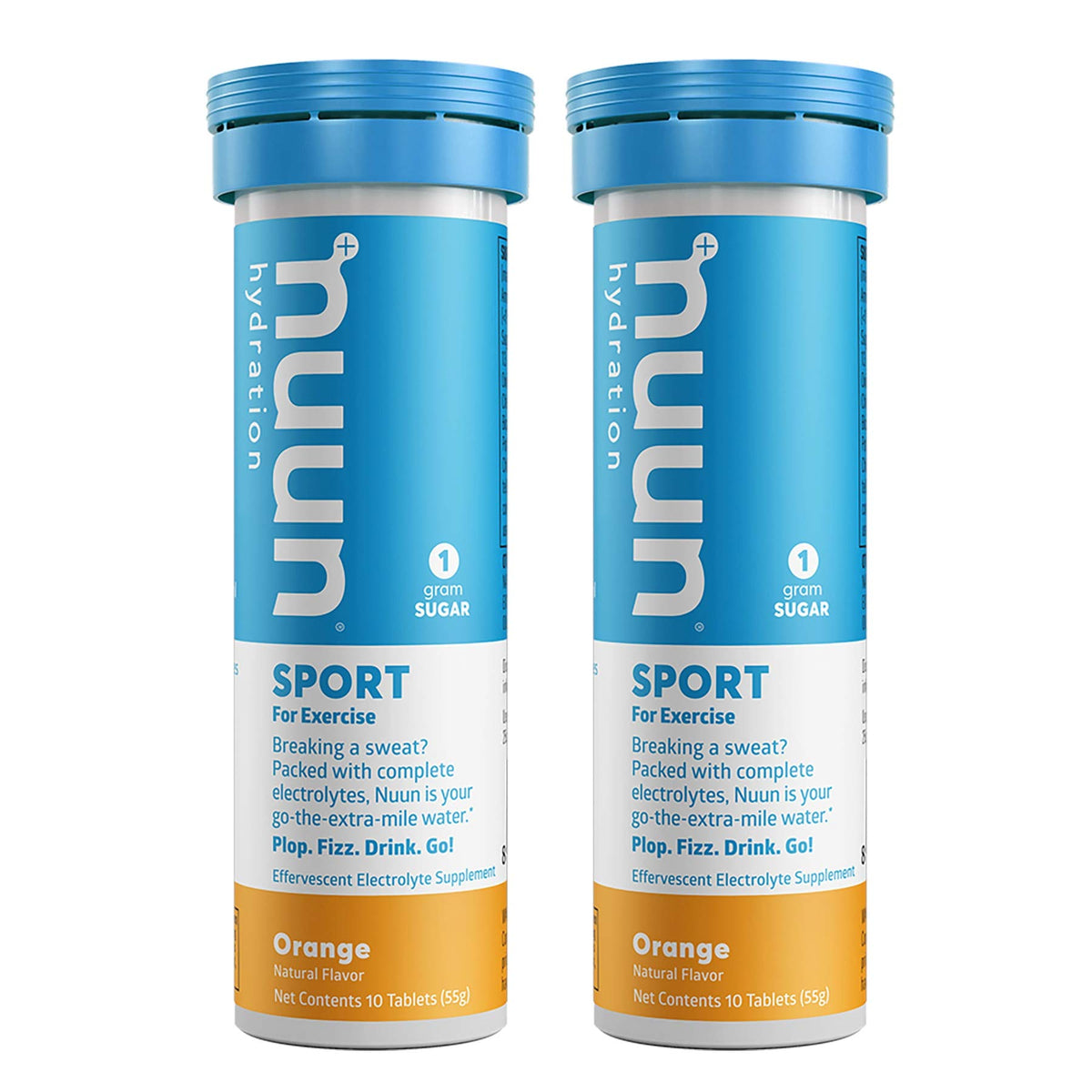Nuun Bev Tube Orange packaging