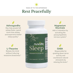 Nuvida Sleep capsules in a blister pack