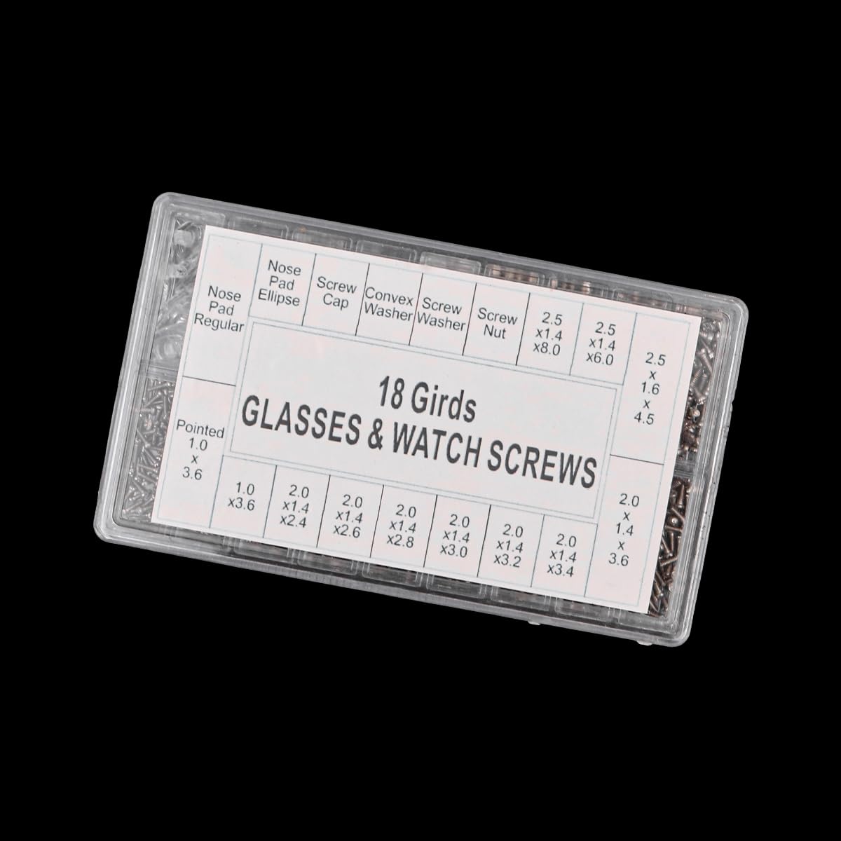 Two eyeglass cleaning cloths included in NUZAMAS kit