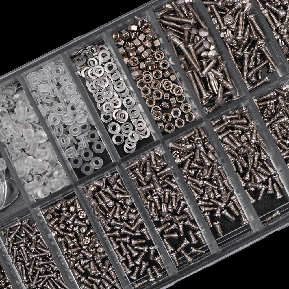 Compact screw box dimensions 10.8 by 6.5 by 1.3 cm