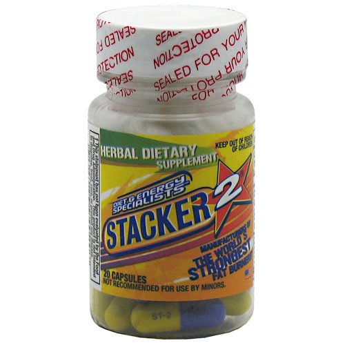 NVE Stacker 2 Herbal Dietary Supplement – 20 capsules