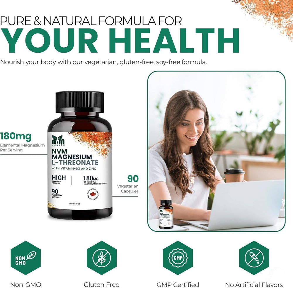 Daily-use formula with gluten-free, non-GMO vegetarian capsules