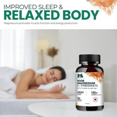 Illustration of the 3-in-1 formula: Magnesium L-Threonate, Vitamin D3 and Zinc