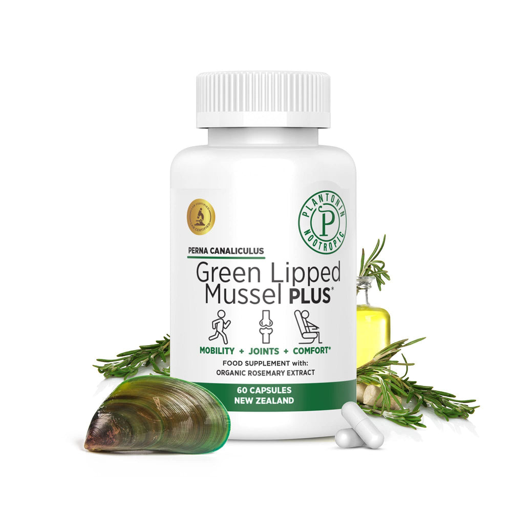 New Zealand Green Lipped Mussel capsules front view