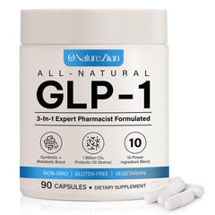 Bottle of O NATURE ZIRAN GLP-1 Supplement for women and men