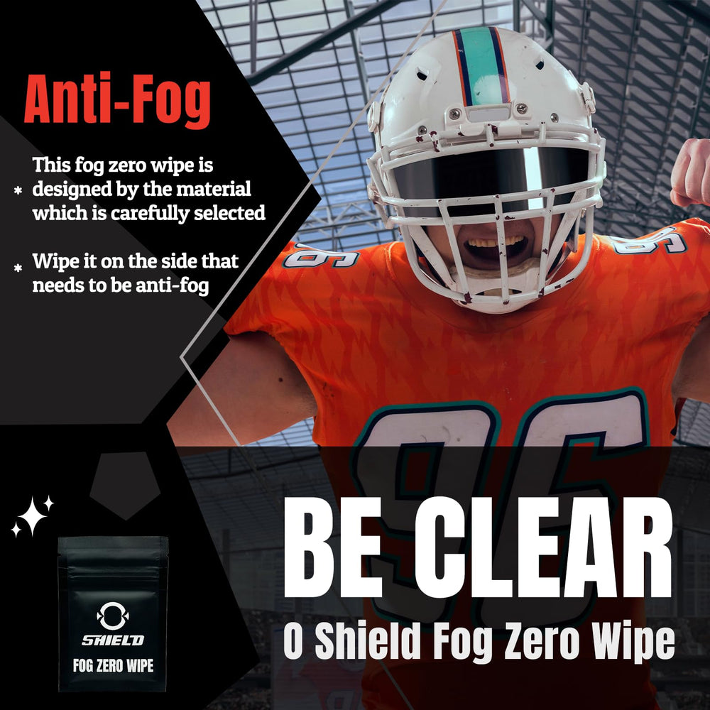 Close-up of Fog Zero Wipe applying on eyeglasses