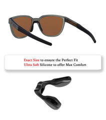 Two piece nose pad set with soft silicone for Oakley Actuator OO9250 OO9250A