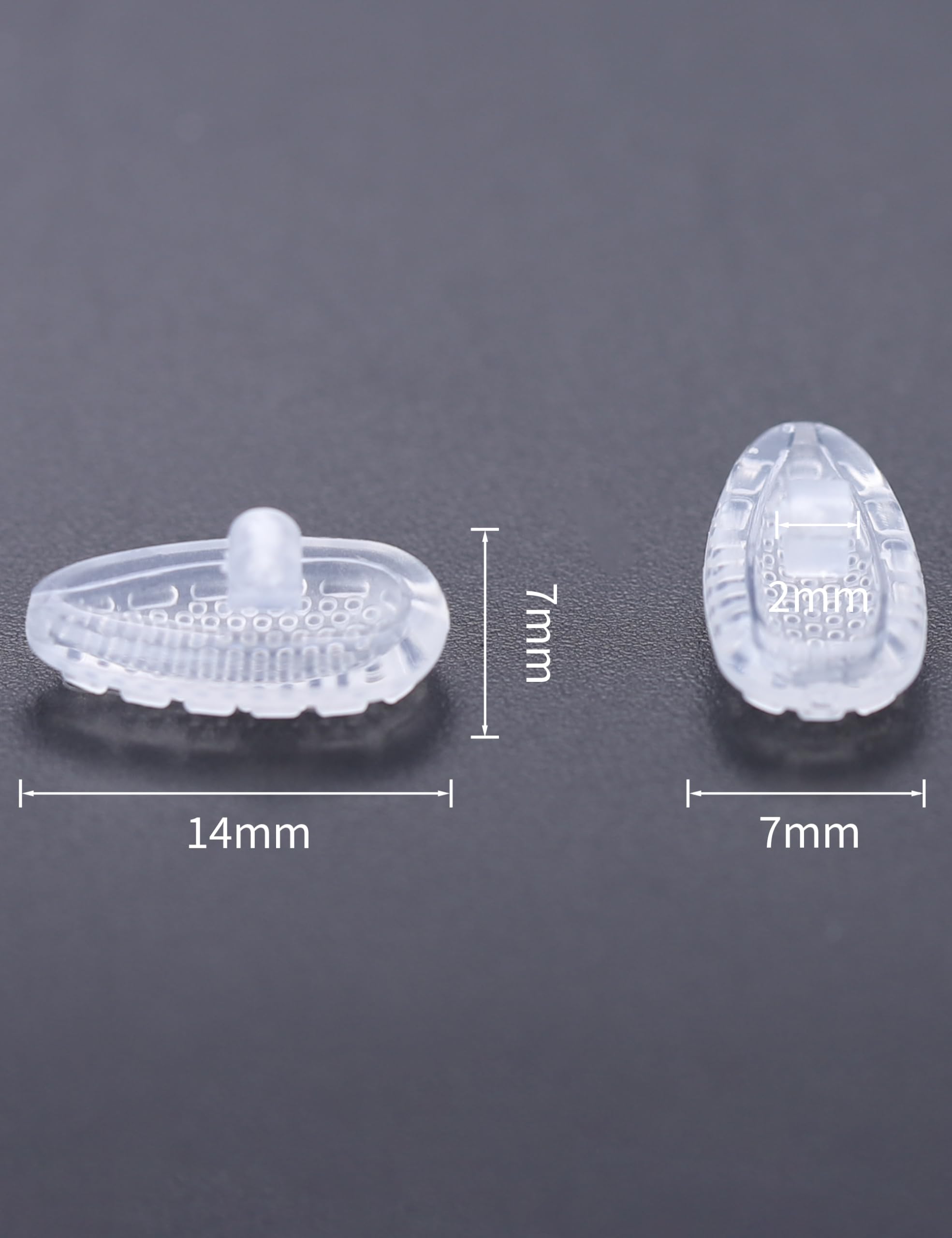 Nose pads compatible with Oakley Conductor series (Conductor 6, 8, RX, Tincup, etc.)