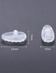 Nose pads compatible with Oakley Conductor series (Conductor 6, 8, RX, Tincup, etc.)